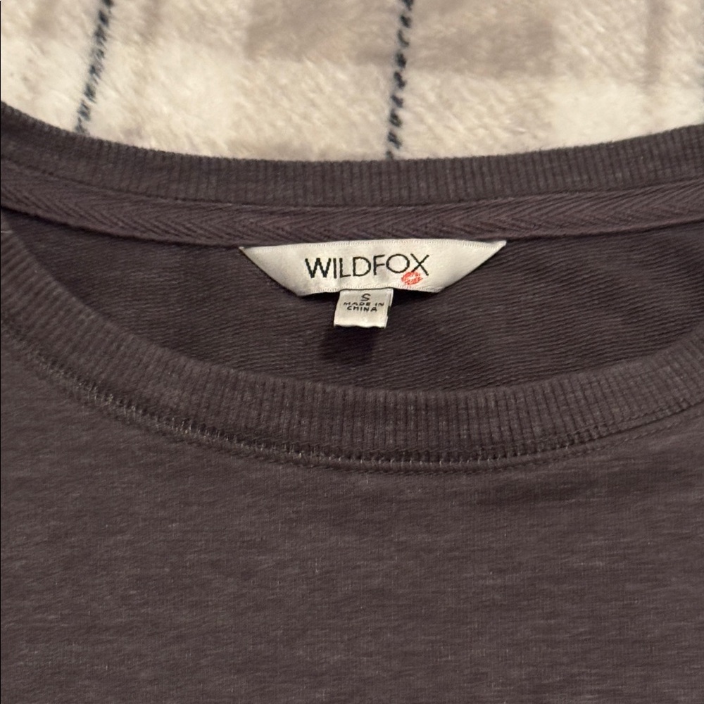 Wildfox Easy Does It Rainbow Graphic Sweatshirt Size Small Oversized Crewneck - Picture 2 of 3